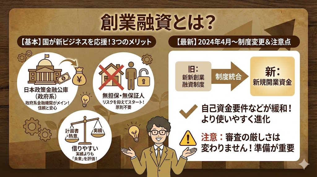 創業融資とは？