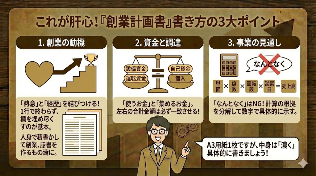 創業計画書の書き方