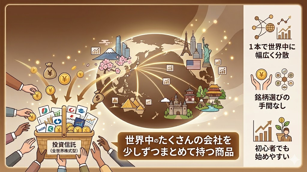 全世界型の投資信託