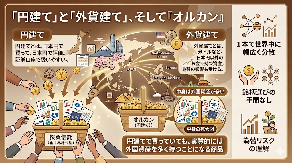 円建て・外貨建とは？