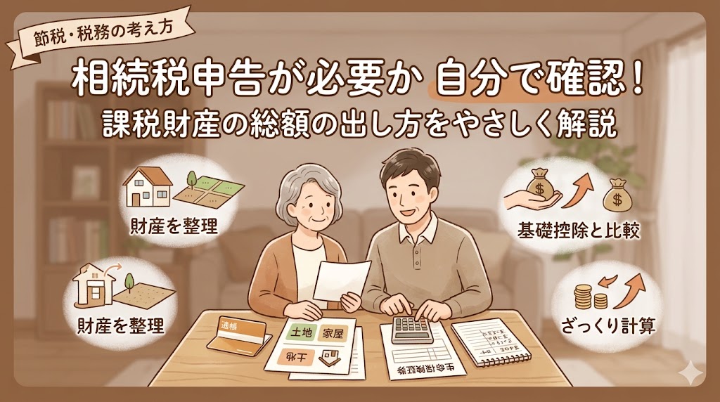 相続税申告が必要どうか調べる方法