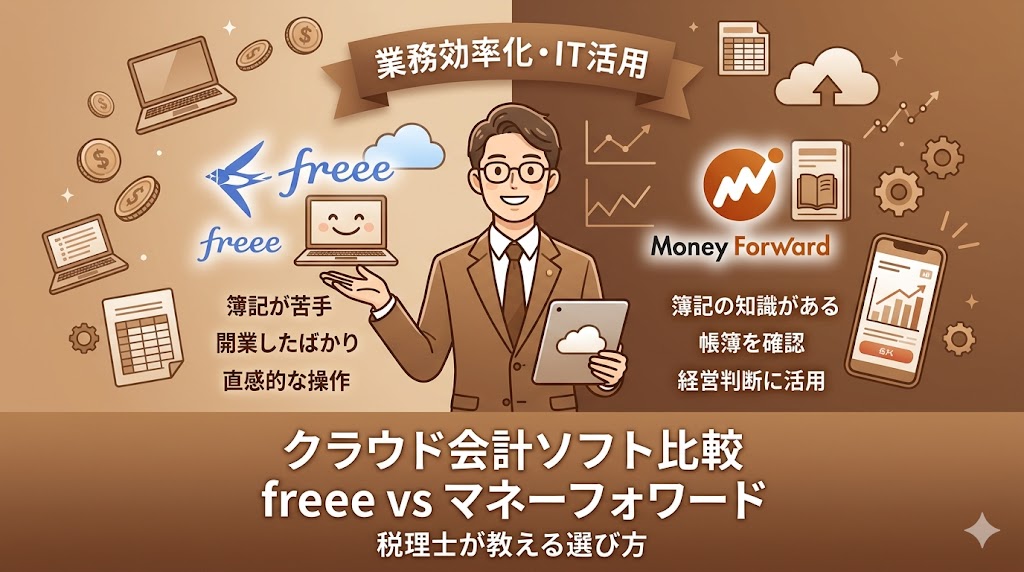 クラウド会計ソフト比較