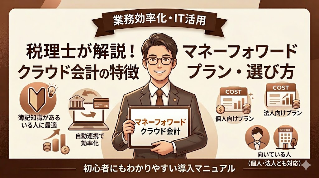 マネーフォワードクラウド会計　特徴　プラン　選び方