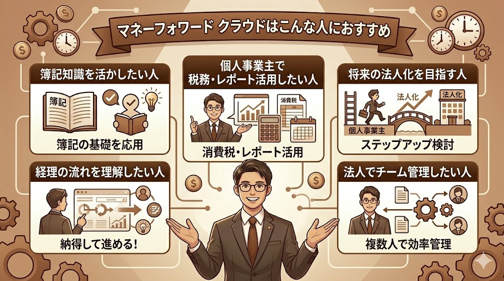 マネーフォワードクラウド おすすめな人