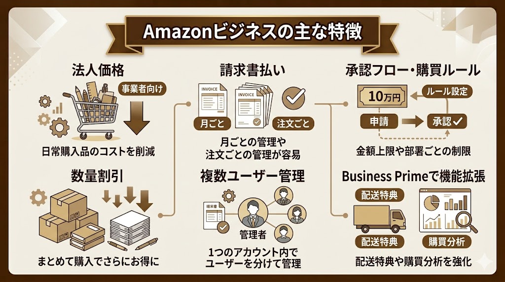 Amazonビジネスの特徴
