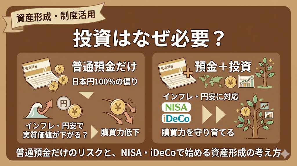 投資は何故必要？