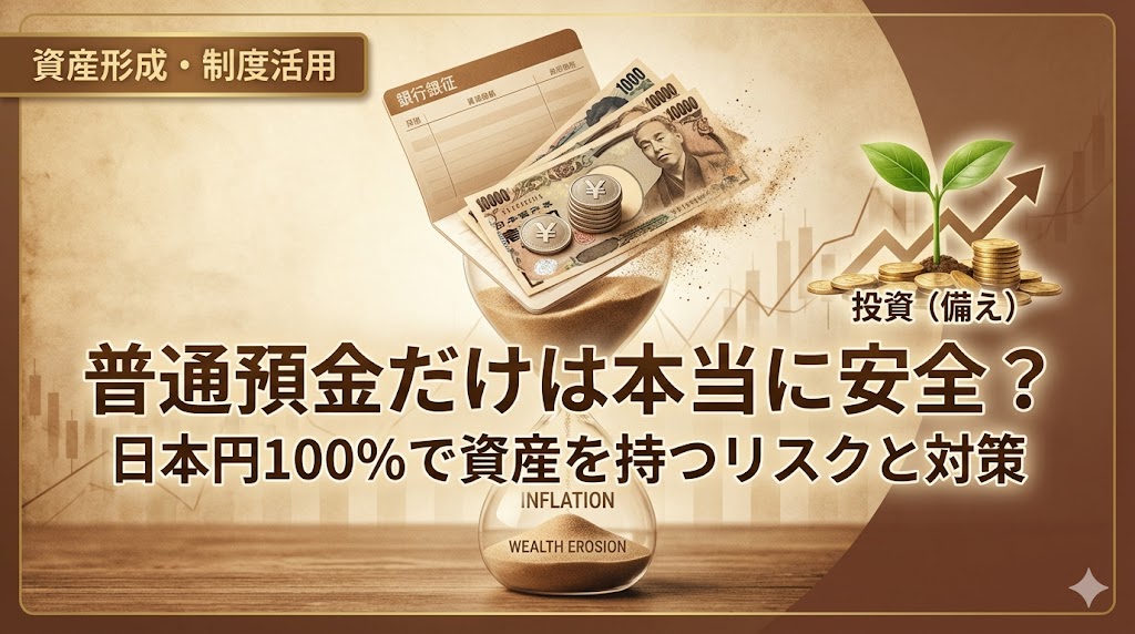 普通預金だけは本当に安全か？