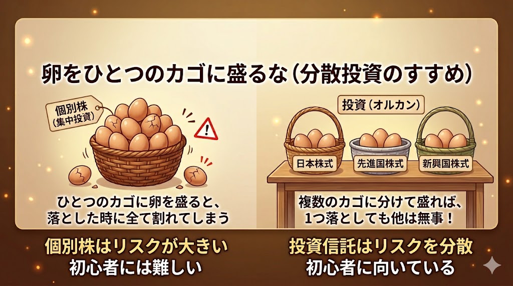 分散投資のすすめ