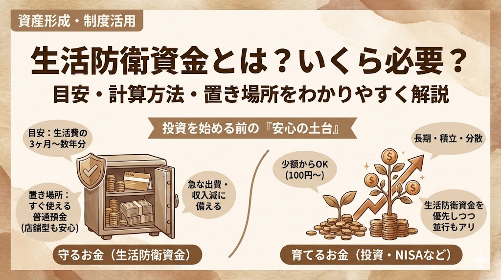 生活防衛資金　いくら必要